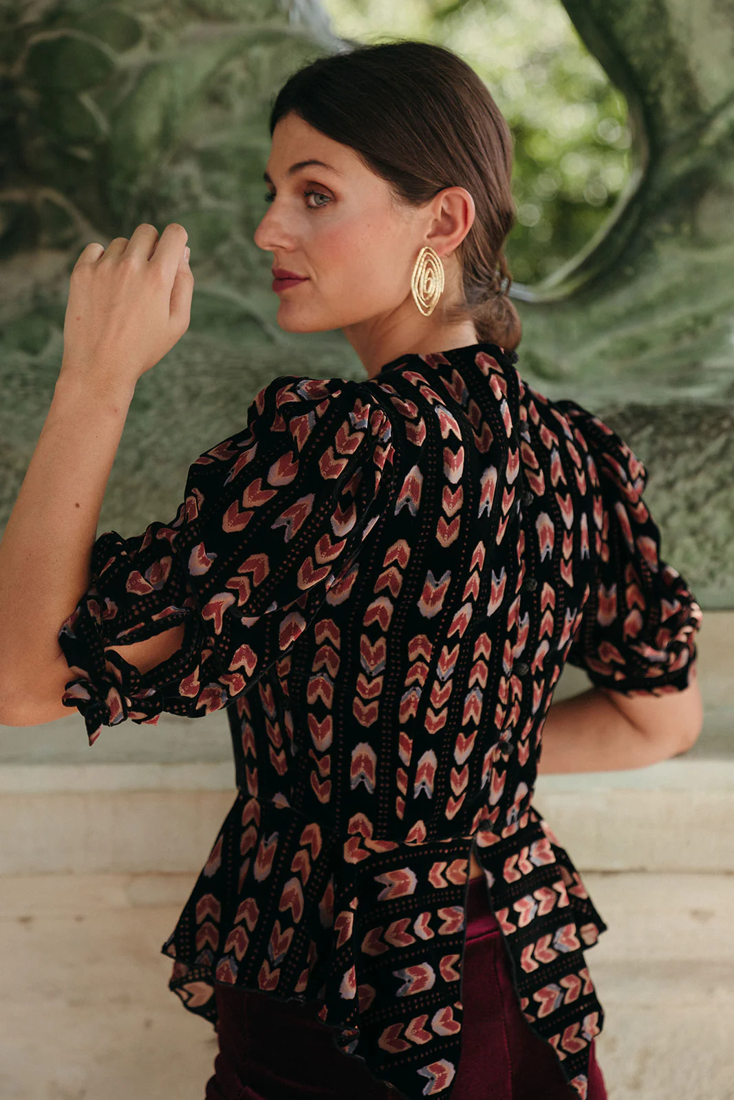 Camisa Péplum Escultura - Image 6