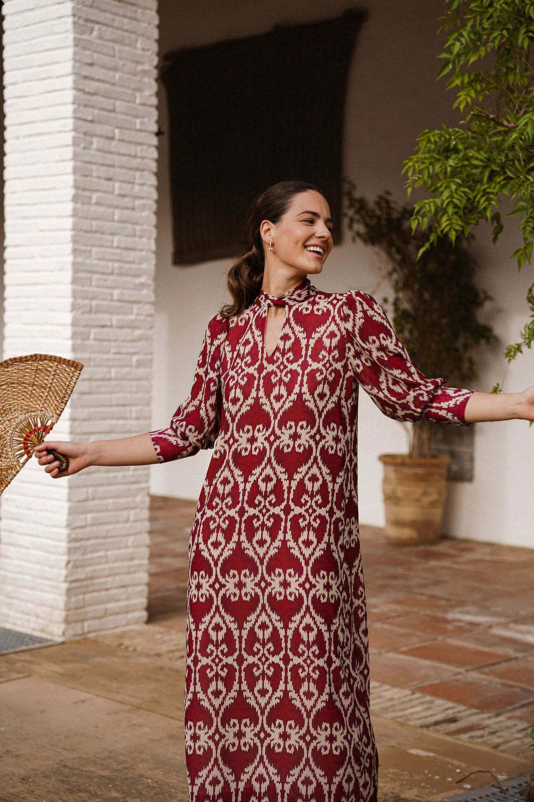 Vestido Oda Berenjena - Image 3