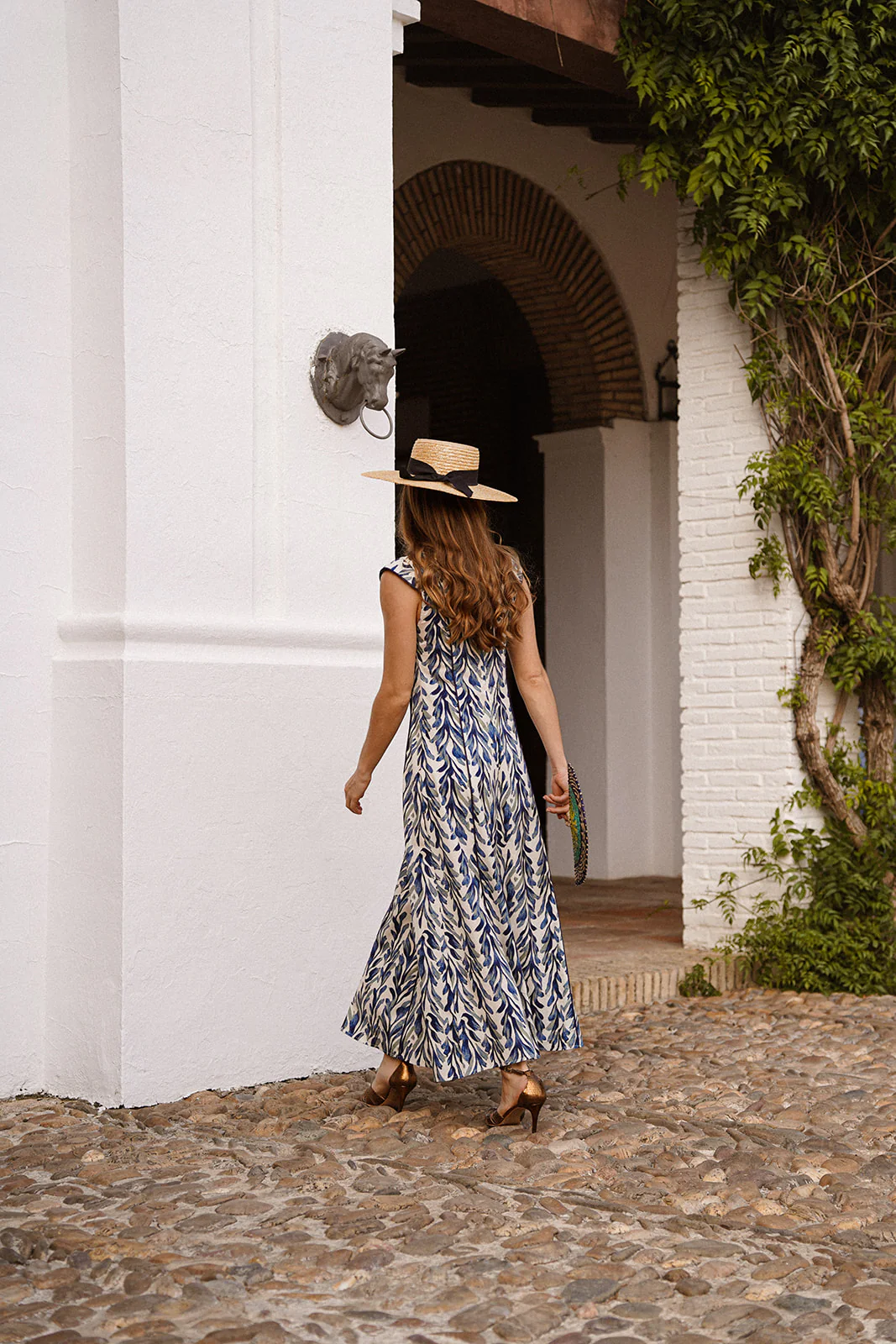 Vestido Peonía Azul - Image 4