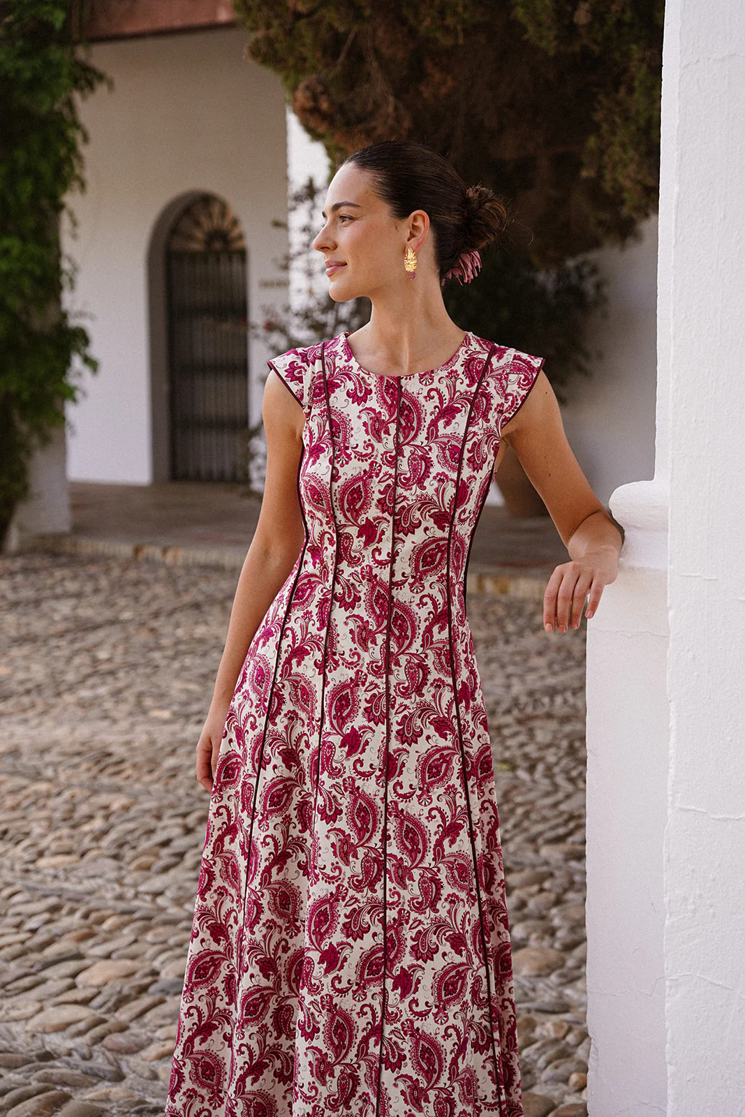 Vestido Peonía Rosa - Image 3