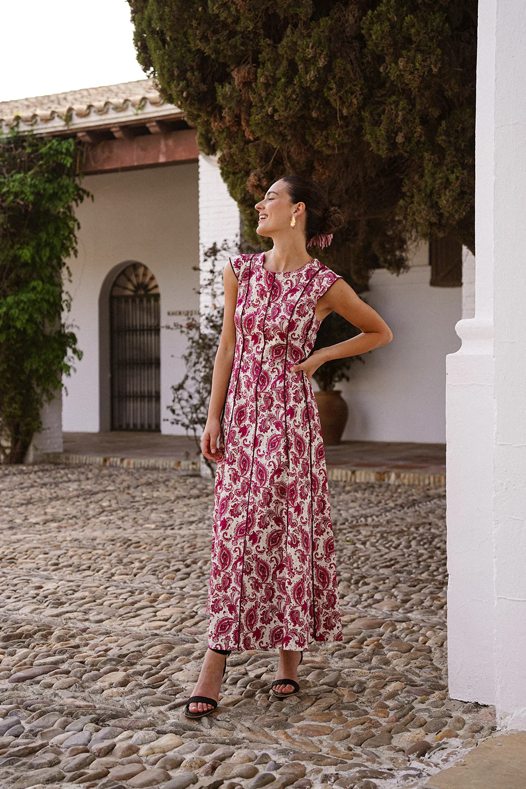 Vestido Peonía Rosa - Image 9
